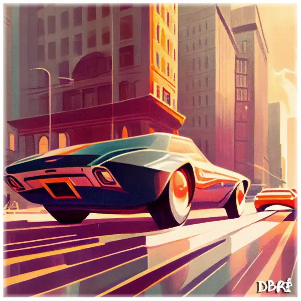 Saturday Night Racing Club: a retro car racing through the city