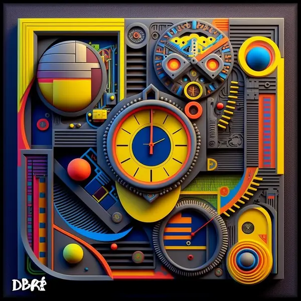 A retro watch-face machine: what year is it?