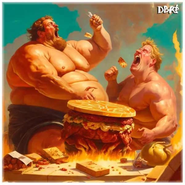 The Burger Kings: a neoclassical feast