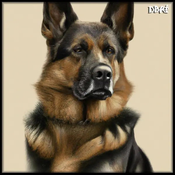 Duke the German shepherd