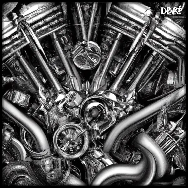 A chrome V-twin engine: nothing compares